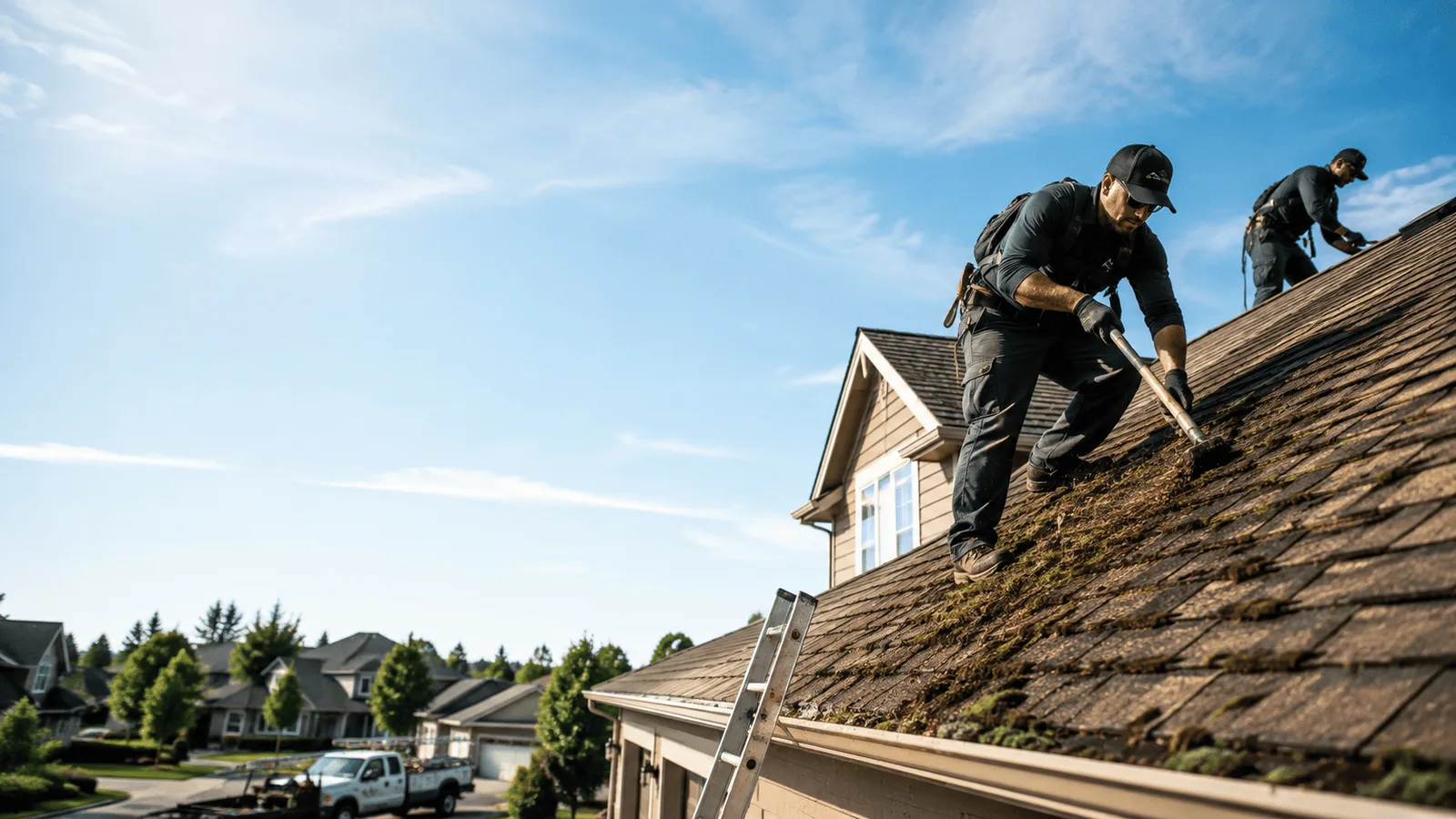 Roof Moss Removal in Lott, TX near me